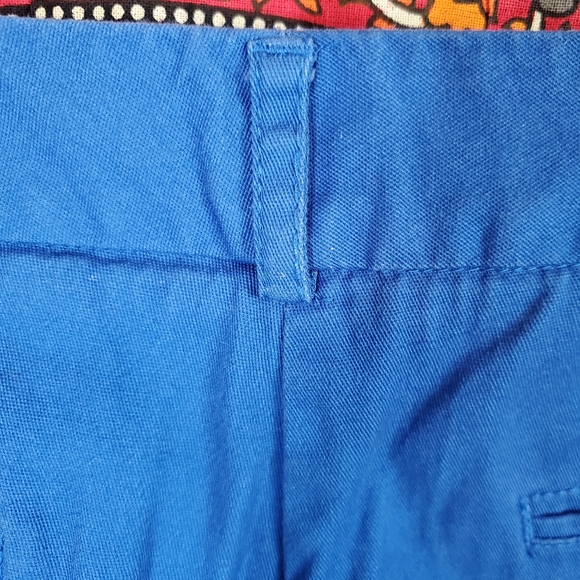 Larry Levine Petite Bright Blue Flate Front Slant Pockets Pants Womens 6P. - Picture 8 of 11
